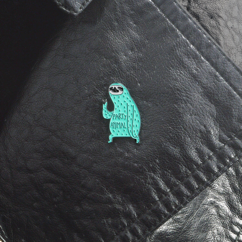 Party Sloth Pin